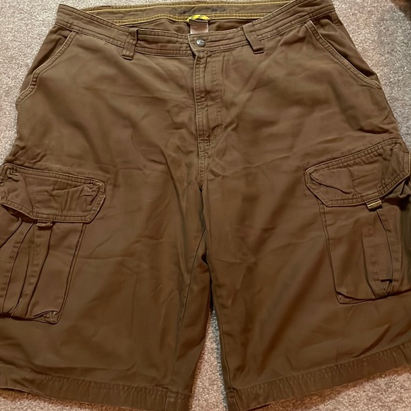 North Face Brown Cargo Shorts - Picture 1 of 5
